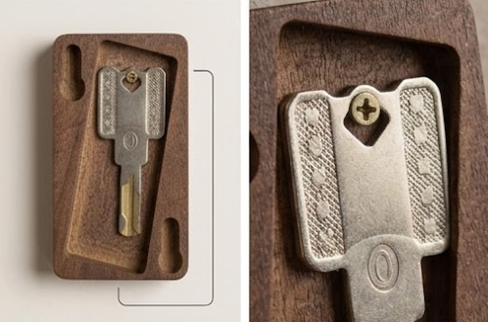 Gancho Decorativo con Compartimento Oculto